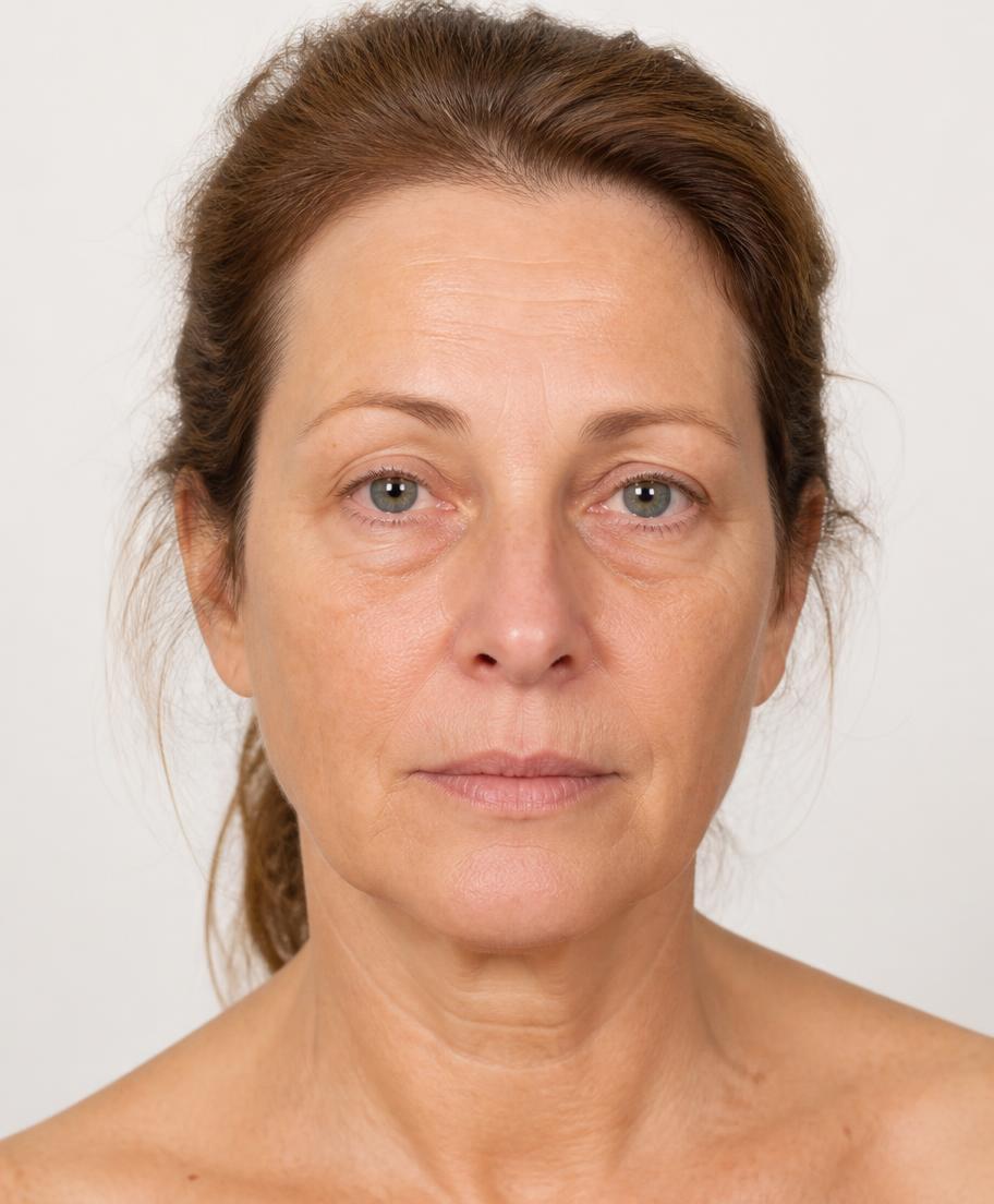 Before treatment at BE YOU Medspa